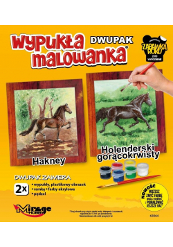 Wypukła malowanka Konie - Harkney + Holenderski