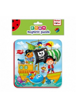 Miękkie magnetyczne puzzle Piraci
