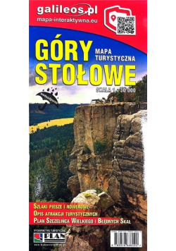 Mapa - Góry Stołowe