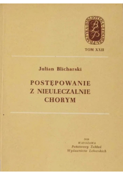 Postępowanie z nieuleczalnie chorym