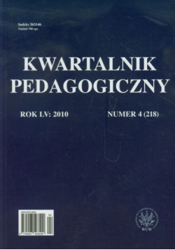 Kwartalnik pedagogiczny nr 4 2010