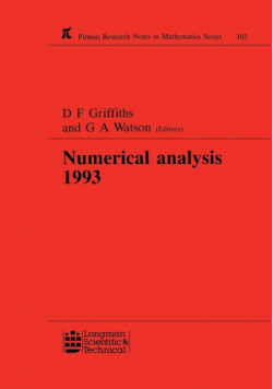 Numerical Analysis 1993