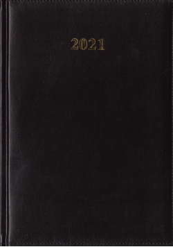 Kalendarz 2021 Tygodniowy A5 Divas Czarny