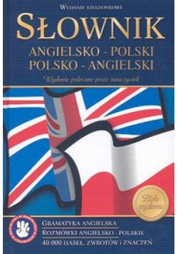 Słownik angielsko - polski polsko - angielski