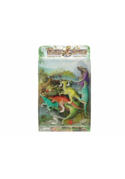 Dinozaury z akcesoriami 9szt