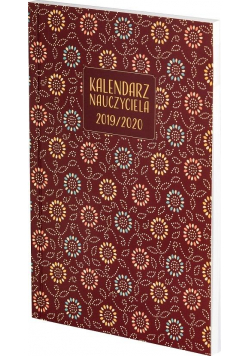 Kalendarz Nauczyciela A5 2019/2020 PCV retro