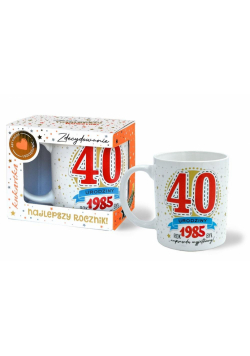 Kubek Premium Urodziny 40