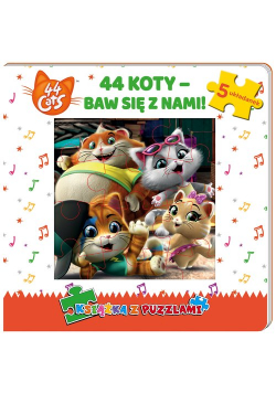 44 cats. Książka z puzzlami.