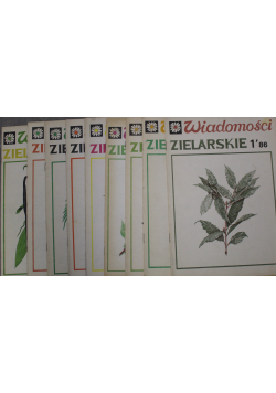 Wiadomości zielarskie 11 numerów