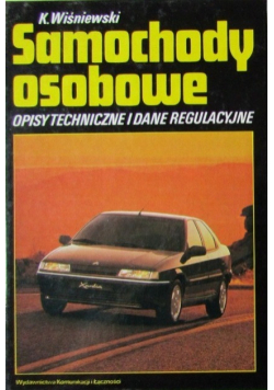 Samochody osobowe opisy techniczne i dane regulacyjne