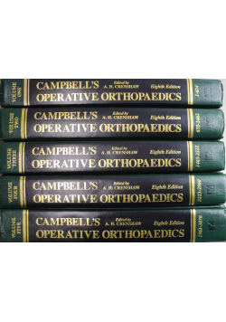 Campbells operative orthopaedics 5 tomów