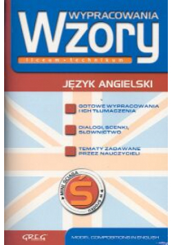Wypracowania wzory Język angielski