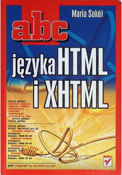 ABC języka HTML i XHTML