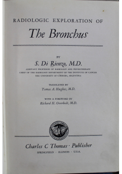 Radiologic exploration of The Bronchus 1949 r