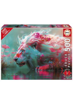 Puzzle 500 Król zwierząt