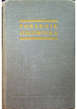 Poradnik odlewnika Tom II