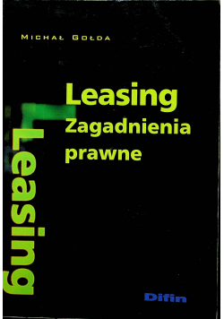Leasing Zagadnienia prawne