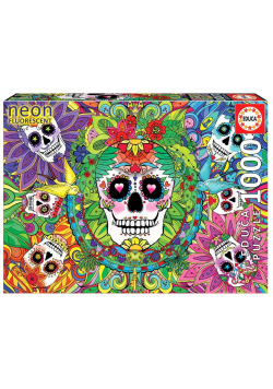 Puzzle 1000 Cukrowe czaszki (fluorescencyjne) G3