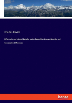 Differential and Integral Calculus on the Basis of Continuous Quantity and Consecutive Differences