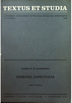 Sermones sapientiales cz 1