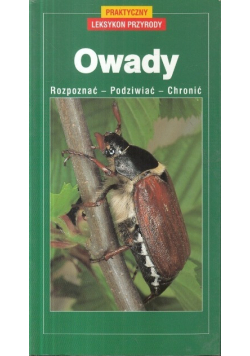 Owady rozpoznać podziwiać chronić