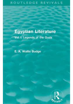 Egyptian Literature (Routledge Revivals)