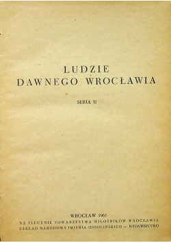 Ludzie dawnego Wrocławia