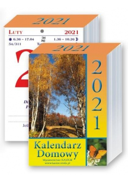 Kalendarz 2021 Zdzierak domowy KASTOR