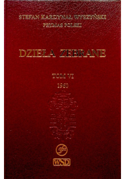 Wyszyński Dzieła zebrane Tom VI 1960