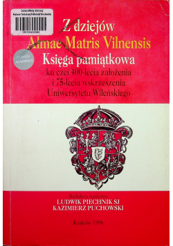 Z dziejów Almae Matris Vilnensis