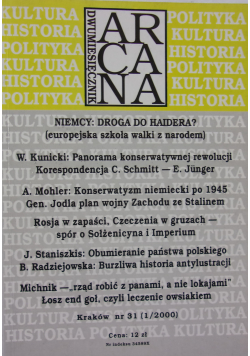Dwumiesięcznik Arcana nr 31