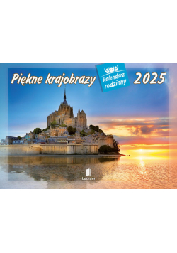 Kalendarz 2025 rodzinny WL12 Piękne krajobrazy