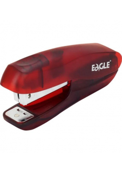 Zszywacz S5072B czerwony 24/6 15 kartek EAGLE