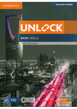 Unlock Basic Skills Teacher's Book with Downloadable Audio and Video and Presentation Plus