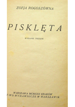Pisklęta 1922r