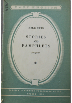 Stories and Pamphlets