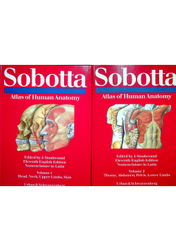 Sobotta Atlas of Human Anatomy Volume 1 i 2