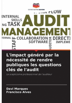 L'impact généré par la nécessité de rendre publiques les questions clés de l'audit