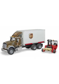 MACK Granite UPS kontener z wóżkiem widłowym
