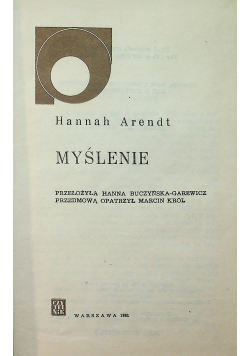 Myślenie