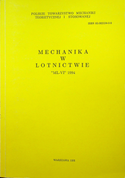 Mechanika w Lotnictwie ML VI 1994