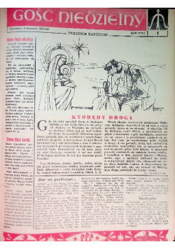 Gosc Niedzielny Tygodnik Katolicki Nr 1 do 52 /  60