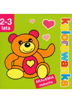 Kolorowanka Akademia malucha 2-3 lata