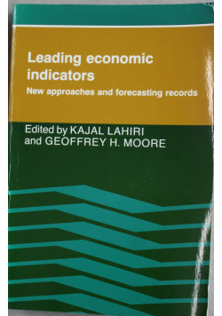 Leading economic indicators new approaches and forecasting records