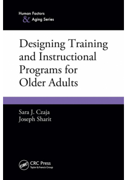 Designing Training and Instructional Programs for Older Adults