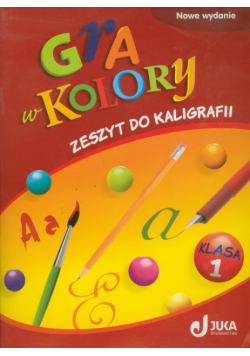 Gra w kolory 1 Zeszyt do kaligrafii