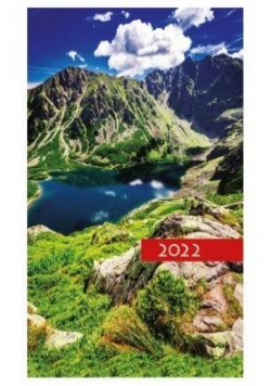 Kalendarz 2022 Tygodniowy Kolorowy góry