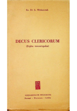 Decus Clericorum