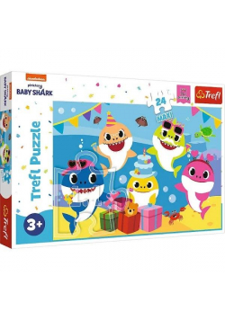 Puzzle 24 maxi Wesołe Baby Shark TREFL