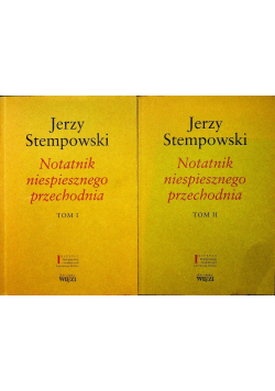 Notatnik niespiesznego przechodnia Tom I i II